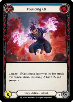 Pouncing Qi (Blue) DYN058