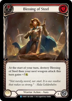 Blessing of Steel (Red) DYN073