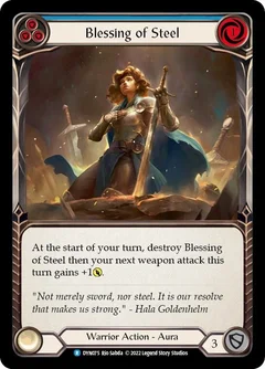 Blessing of Steel (Blue) DYN075