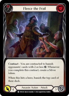 Fleece the Frail (Red) DYN136