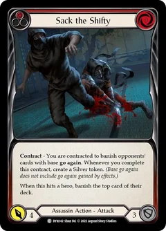 Sack the Shifty (Red) DYN142