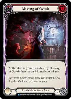 Blessing of Occult (Red) DYN179