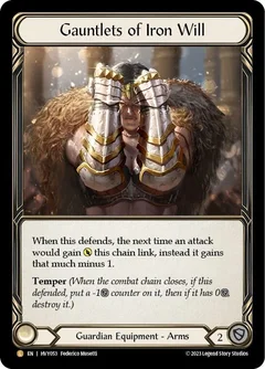 Gauntlets of Iron Will HVY053