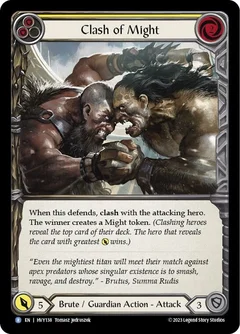 Clash of Might (Yellow) HVY138