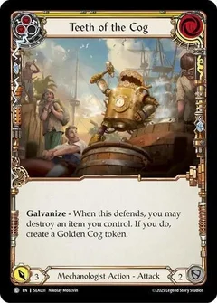 Teeth of the Cog (Yellow) SEA031