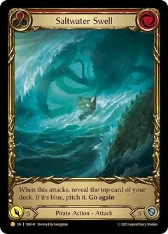 Saltwater Swell (Red) (Treasure) SEA141
