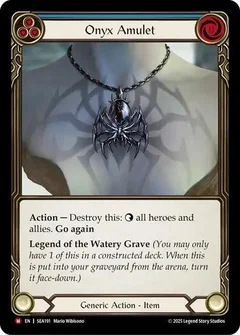 Onyx Amulet SEA191