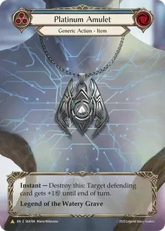 Platinum Amulet (Treasure) SEA194