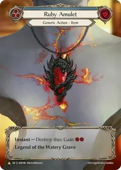 Ruby Amulet (Treasure) SEA196