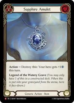 Sapphire Amulet SEA197