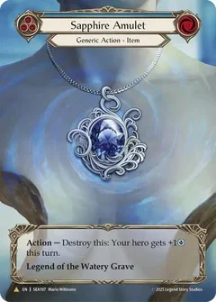Sapphire Amulet (Treasure) SEA197