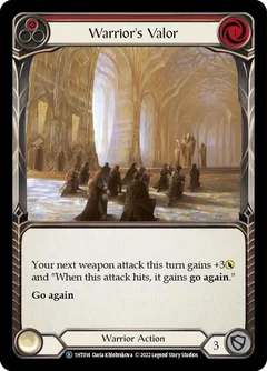 Warrior's Valor (Red) 1HT014