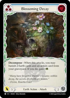 Blossoming Decay (Blue) ROS051