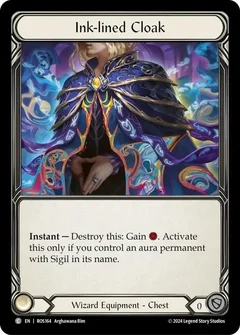 Ink-lined Cloak ROS164