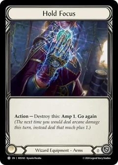 Hold Focus ROS165