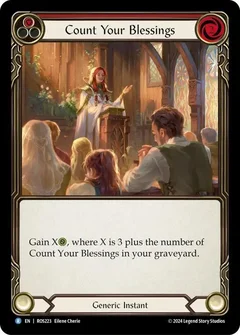 Count Your Blessings (Red) ROS223
