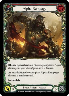 Alpha Rampage Unlimited WTR006