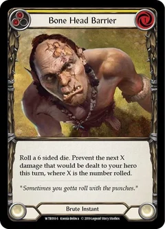 Bone Head Barrier 1st Edition WTR010