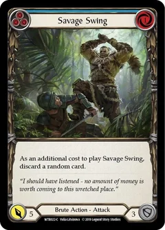 Savage Swing (Blue) Unlimited WTR022