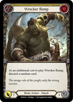 Wrecker Romp (Yellow) 1st Edition WTR030