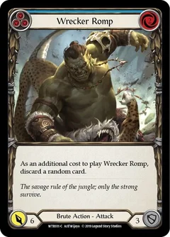 Wrecker Romp (Blue) 1st Edition WTR031