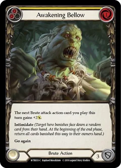 Awakening Bellow (Yellow) Unlimited WTR033