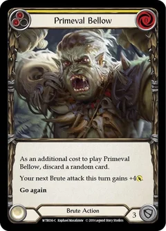 Primeval Bellow (Yellow) Unlimited WTR036