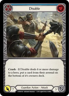Disable (Blue) Unlimited WTR050