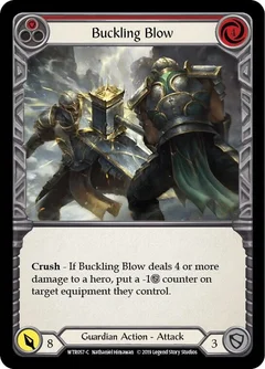 Buckling Blow (Red) 1st Edition WTR057