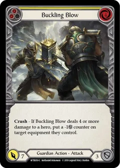 Buckling Blow (Yellow) 1st Edition WTR058