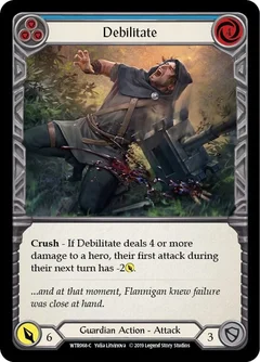 Debilitate (Blue) 1st Edition WTR068