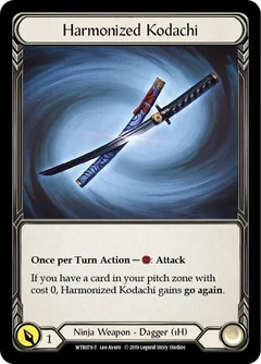 Harmonized Kodachi // Katsu Unlimited WTR078 // WTR077