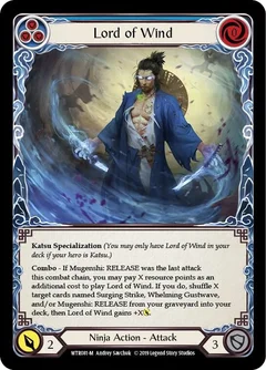 Lord of Wind 1st Edition WTR081