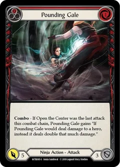 Pounding Gale 1st Edition WTR085