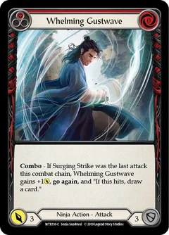 Whelming Gustwave (Red) 1st Edition WTR110