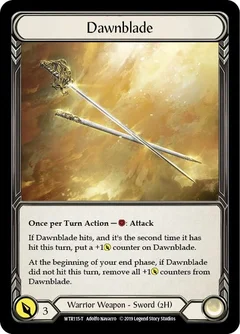 Dawnblade // Rhinar 1st Edition WTR115 // WTR002