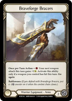 Braveforge Bracers 1st Edition WTR116