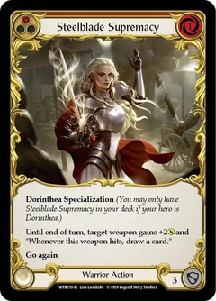 Steelblade Supremacy 1st Edition WTR119