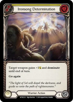 Ironsong Determination 1st Edition WTR122