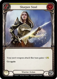 Sharpen Steel (Yellow) 1st Edition WTR142