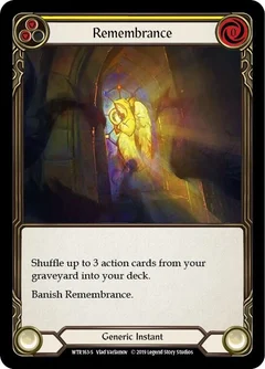 Remembrance Unlimited WTR163