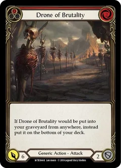 Drone of Brutality (Red) 1st Edition WTR164