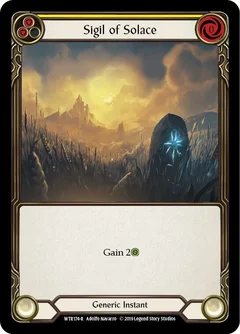 Sigil of Solace (Yellow) Unlimited WTR174