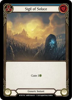 Sigil of Solace (Blue) Unlimited WTR175