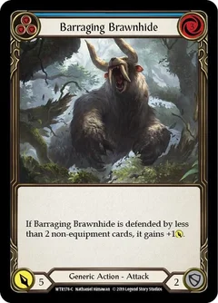 Barraging Brawnhide (Blue) Unlimited WTR178