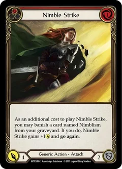 Nimble Strike (Red) Unlimited WTR185