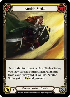 Nimble Strike (Yellow) 1st Edition WTR186