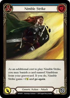 Nimble Strike (Blue) 1st Edition WTR187