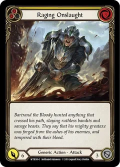 Raging Onslaught (Yellow) Unlimited WTR189