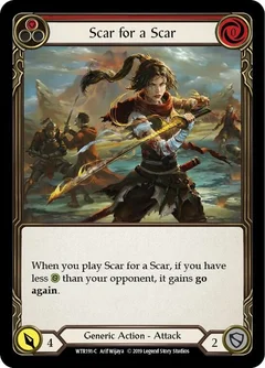 Scar for a Scar (Red) Unlimited WTR191
